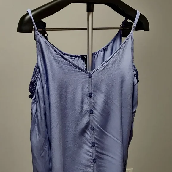 Baby Blue Button Top - Picture 7 of 7